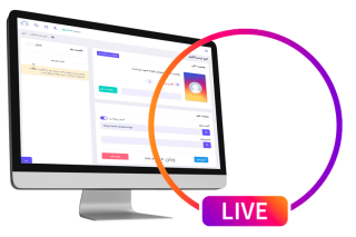 لایو اینستاگرام با کامپیوتر obs vmix لپ تاپ حرفه ای